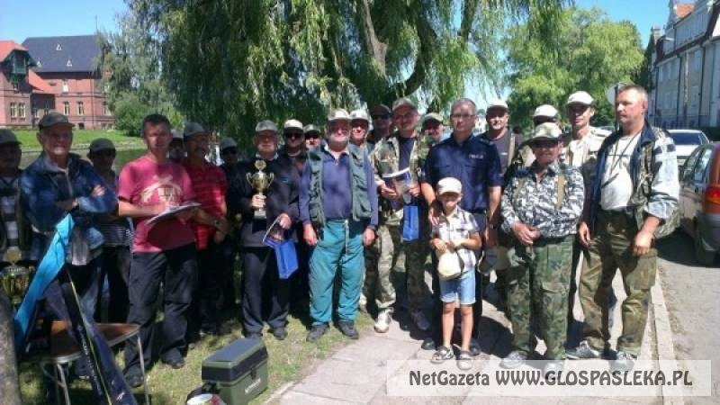 Zawody wędkarskie o Puchar Komendanta KMP w Elblągu