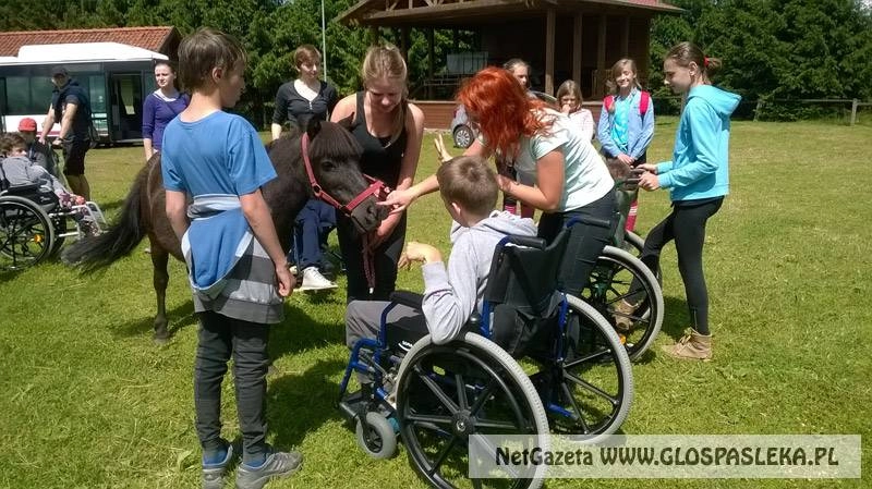 Niepełnosprawni z wizytą w Parku