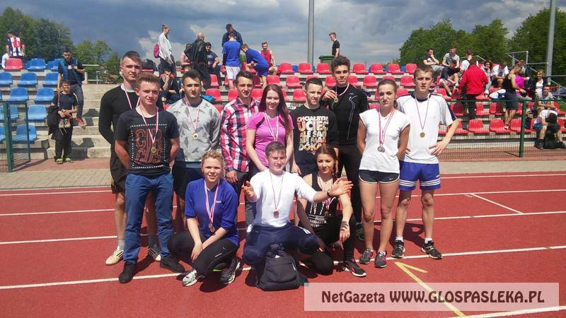 Medale lekkoatletów ZSEiT w Licealiadzie Powiatowej