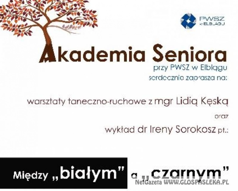 Akademia Seniora - zaproszenie na spotkanie