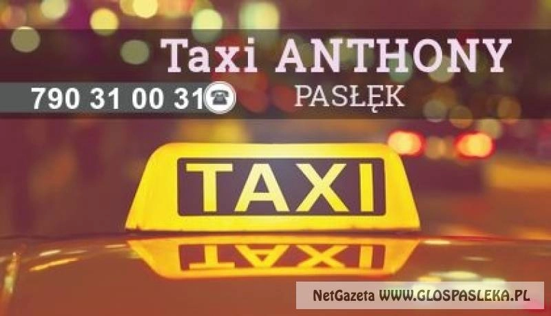 Nowa Taxi w Pasłęku - Taxi ANTHONY