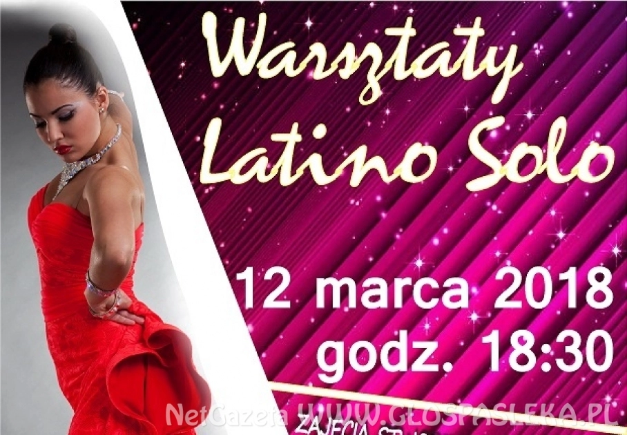 Latino Solo - zaproszenie na warsztaty tańca