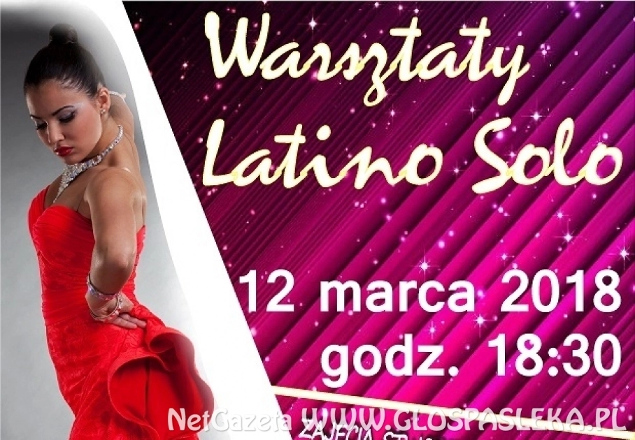 Latino Solo - zaproszenie na warsztaty tańca