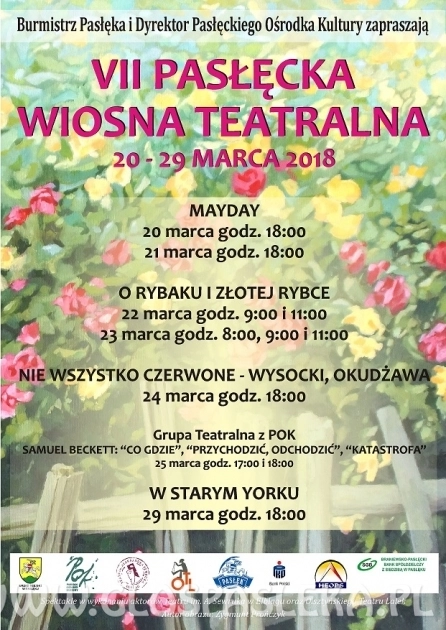 VII Pasłęcka Wiosna Teatralna - ostatnie bilety!