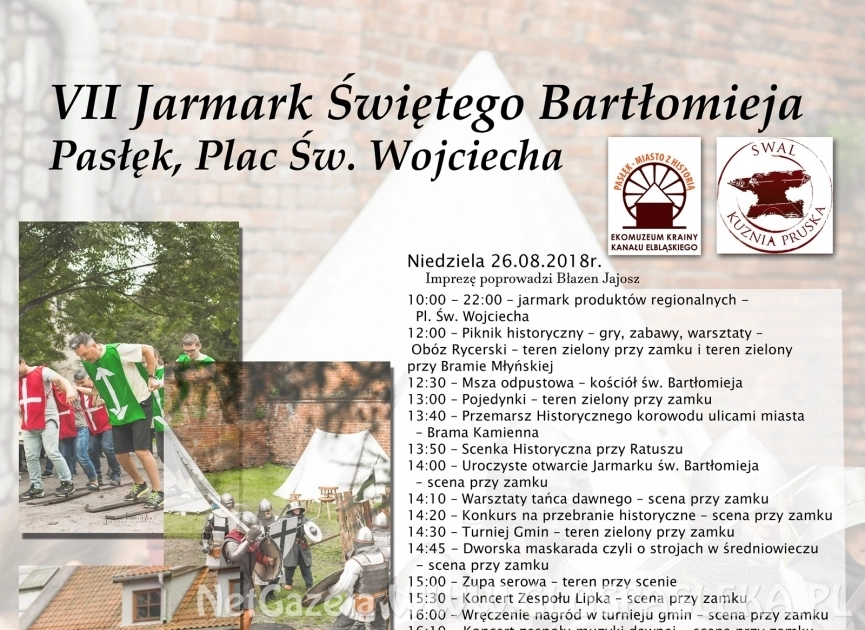 Okolicznościowe upominki dla uczestników VII Jarmarku św. Bartłomieja
