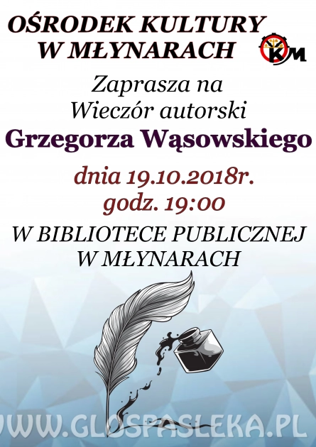 Spotkanie z twórczością ks. Grzegorza Wąsowskiego