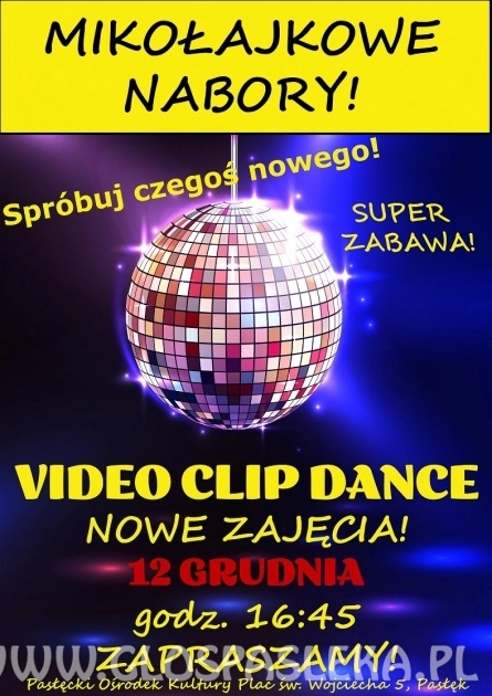 VIDEOCLIP DANCE - nowe zajęcia taneczne