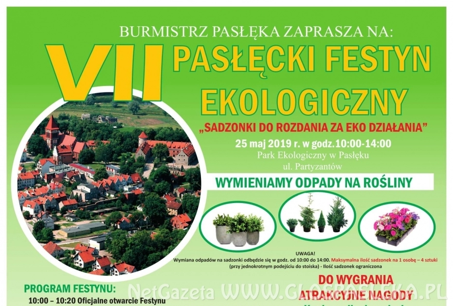 Zaproszenie na Festyn Ekologiczny