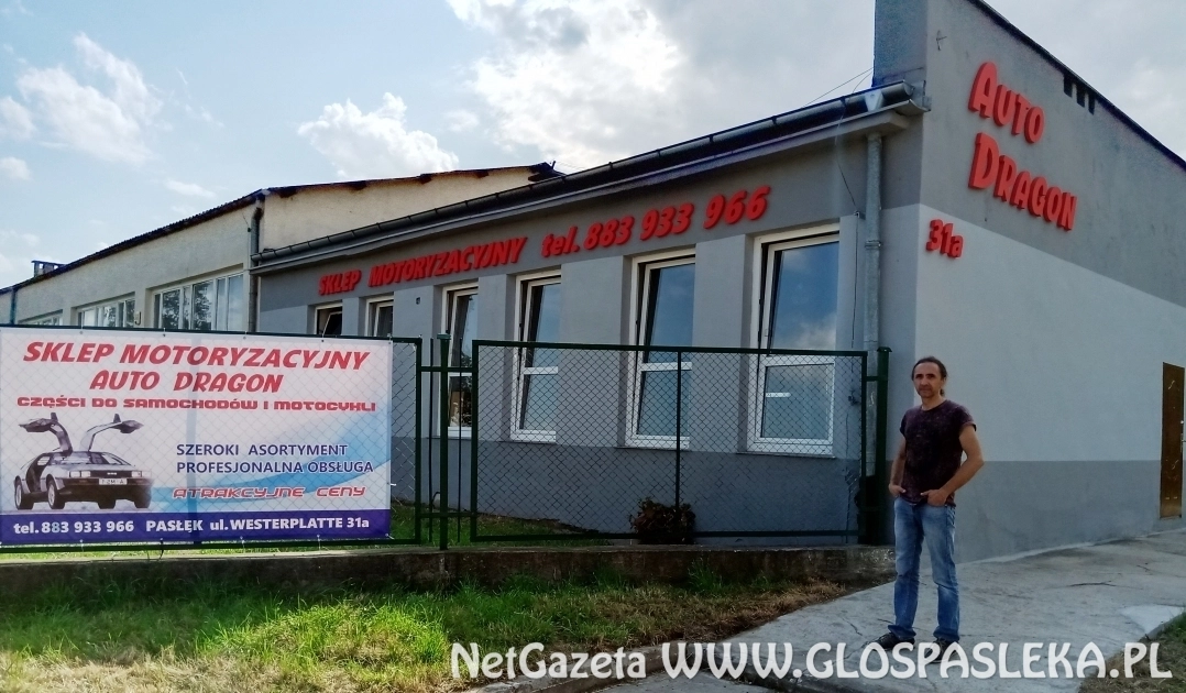AUTO DRAGON - nowy sklep motoryzacyjny w Pasłęku