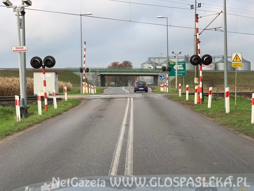 Remont przejazdu kolejowego na trasie Pasłęk-Krosno