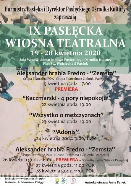 IX Pasłęcka Wiosna Teatralna