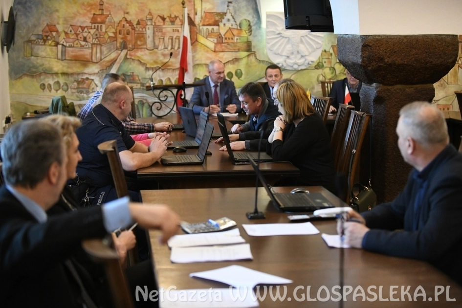 XIX sesja Rady Miejskiej w Pasłęku kadencji 2018-2023