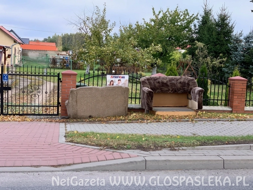 Zbiórka odpadów wielkogabarytowych z terenu Miasta Pasłęk