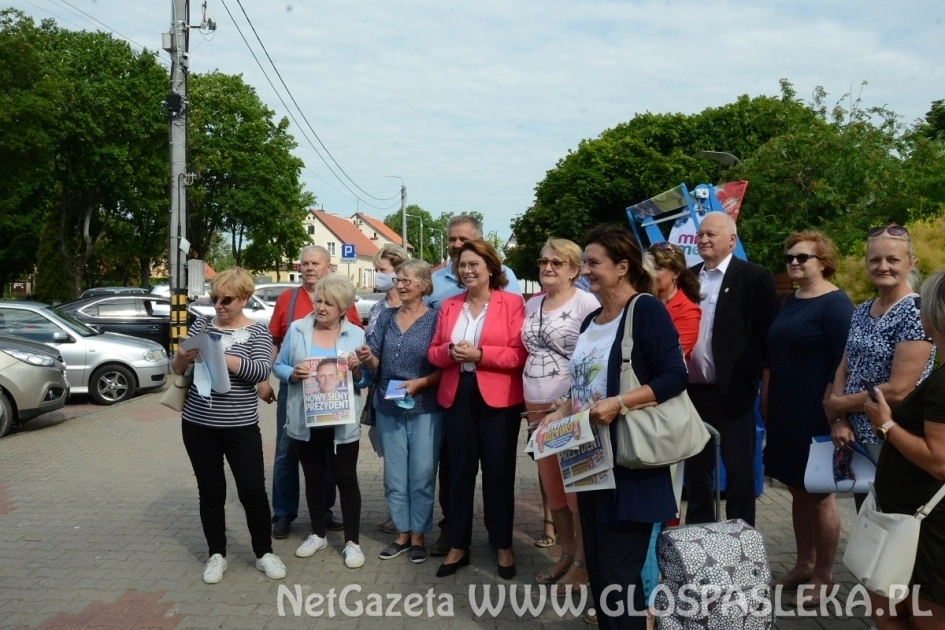 Spotkanie przedwyborcze Kidawy - Błońskiej