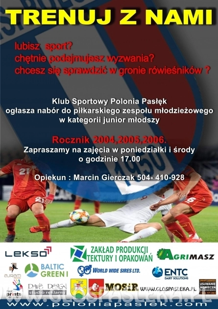 Nabór młodych piłkarzy 