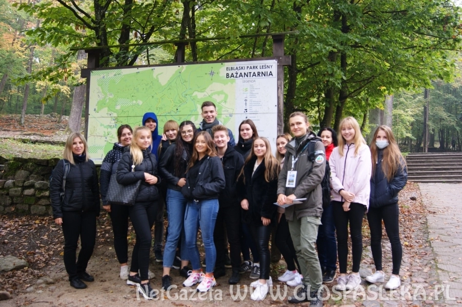 Młodzież Zespołu Szkół poznaje bioróżnorodność Parku Krajobrazowego Wysoczyzny Elbląskiej