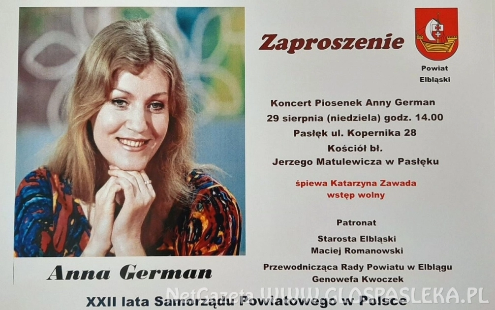 Koncert piosenek Anny German