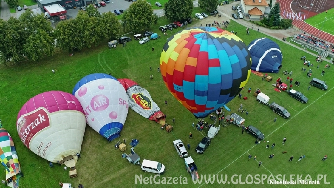 Balony startują ze stadionu