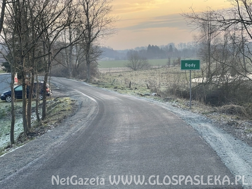 Zakończono remont drogi do wsi Bądy