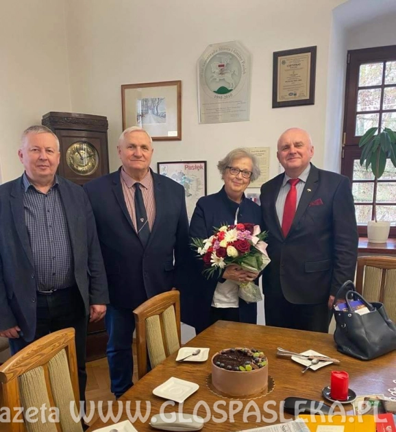 Spotkanie Burmistrza Pasłęka z małżonką Pana Bernda Hinza
