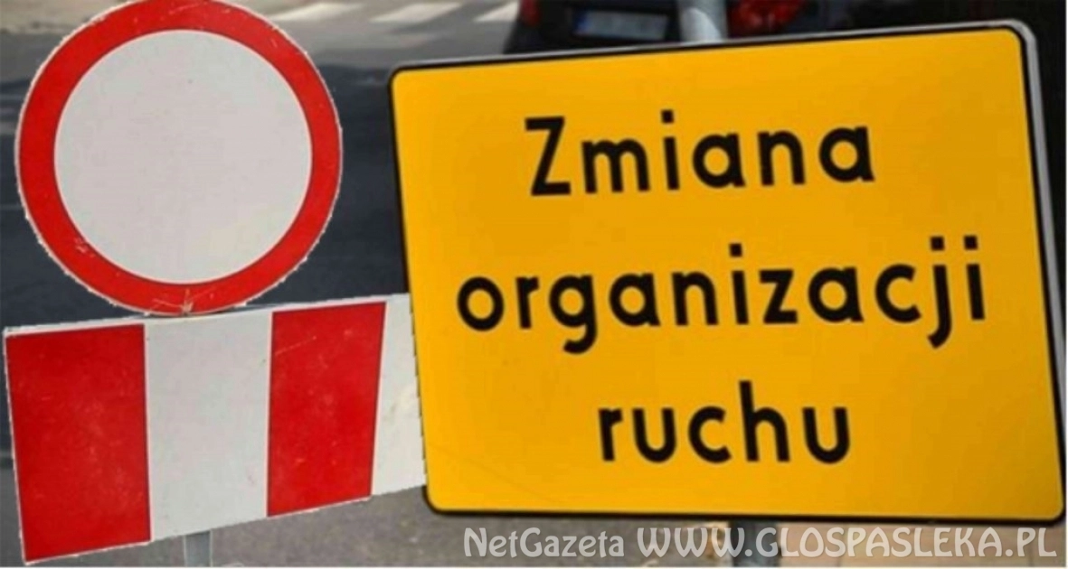 Zmiana organizacji ruchu w Pasłęku w dniu 24 września 2022.