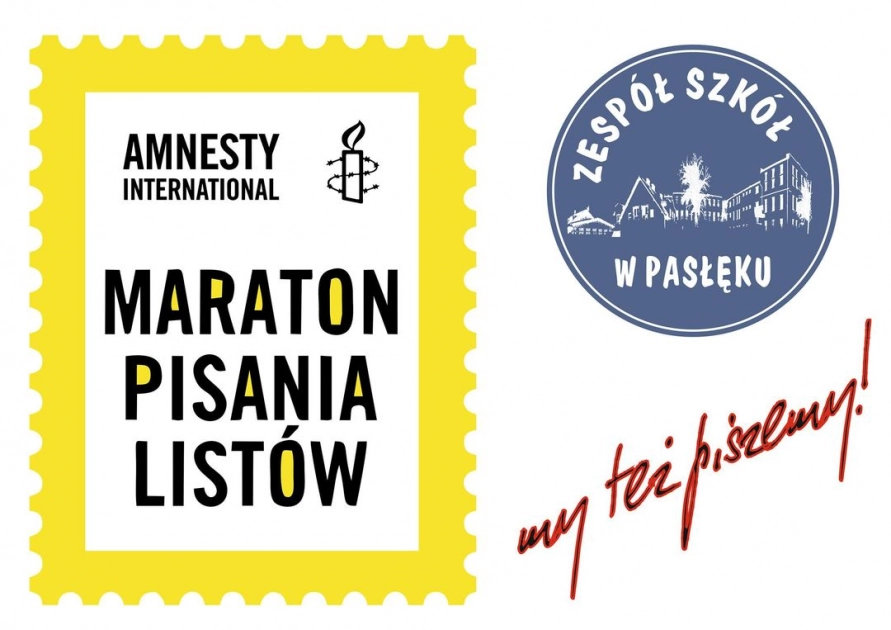 1135 listów !!!  Sukces Maratonu AI w ZS w Pasłęku