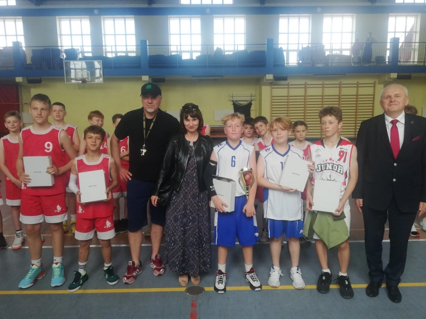 Turniej mini koszykówki o Puchar Burmistrza Pasłęka