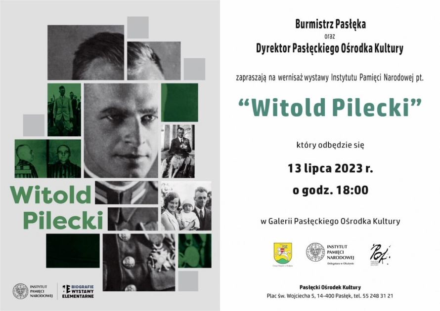 Wernisaż wystawy Instytutu Pamięci Narodowej pt. "Witold Pilecki"