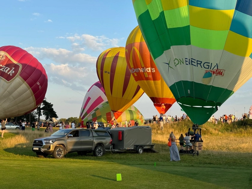 Balony nad Sand Valley