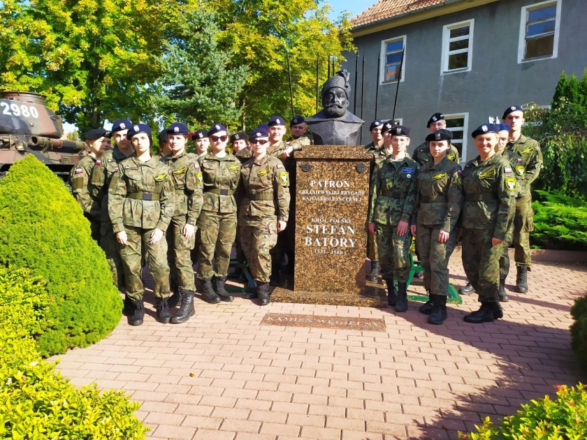 Obóz szkoleniowy IV LO ZSEiT w 9 BBKPanc w Braniewie 23-27.09.2024r. 