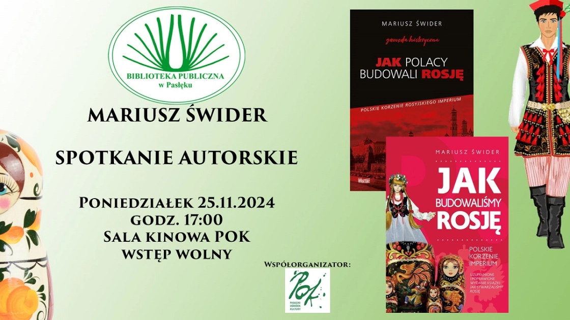 Polska Rosja. Spotkanie autorsko-promocyjne