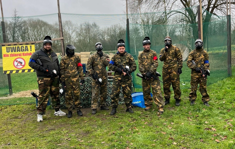 Paintball w grudniu