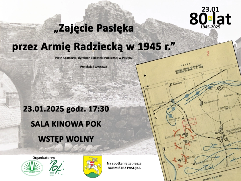 80 rocznica zajęcia Pasłęka przez Armię Czerwoną