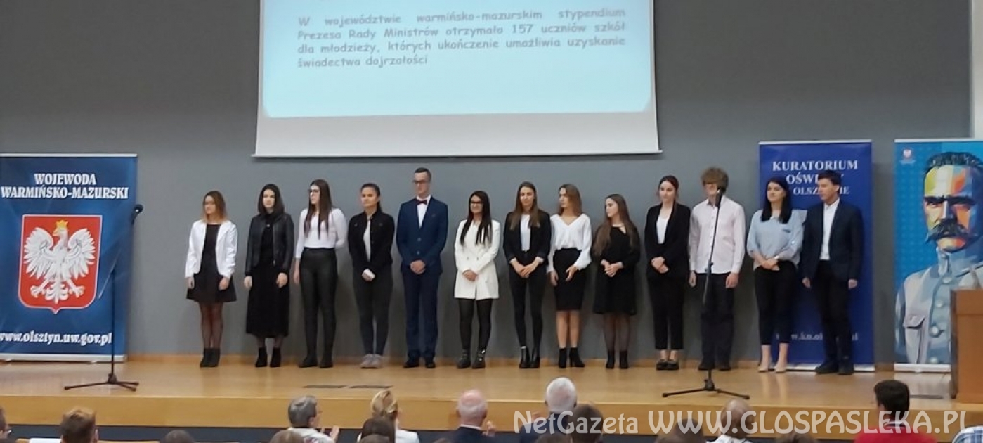 Uczennice Zespołu Szkół laureatkami Stypendium Prezesa Rady Ministrów