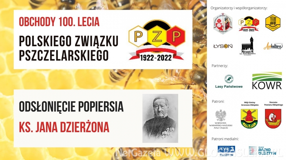 Uroczystość 100-lecia Polskiego Związku Pszczelarskiego 