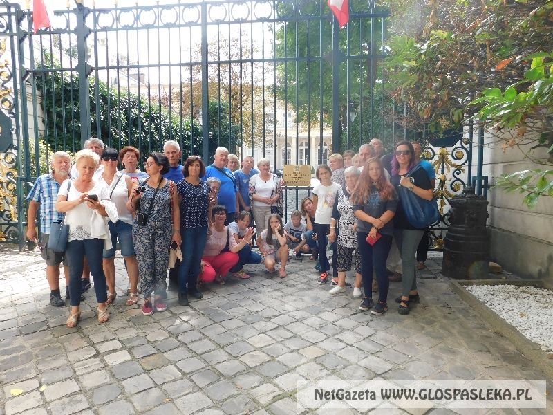 Wizyta mieszkańców Aniołowa we Francji. 