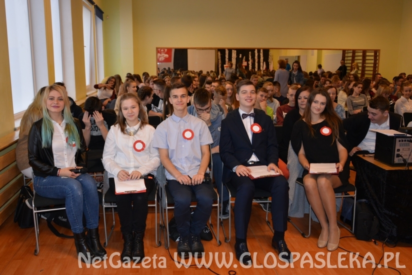 Święto niepodległości w Szkole Podstawowej nr 1 w Pasłęku