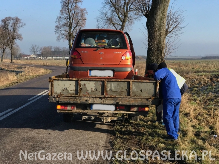 Wypadek w Nowych Kusach (02.02.2018r.)