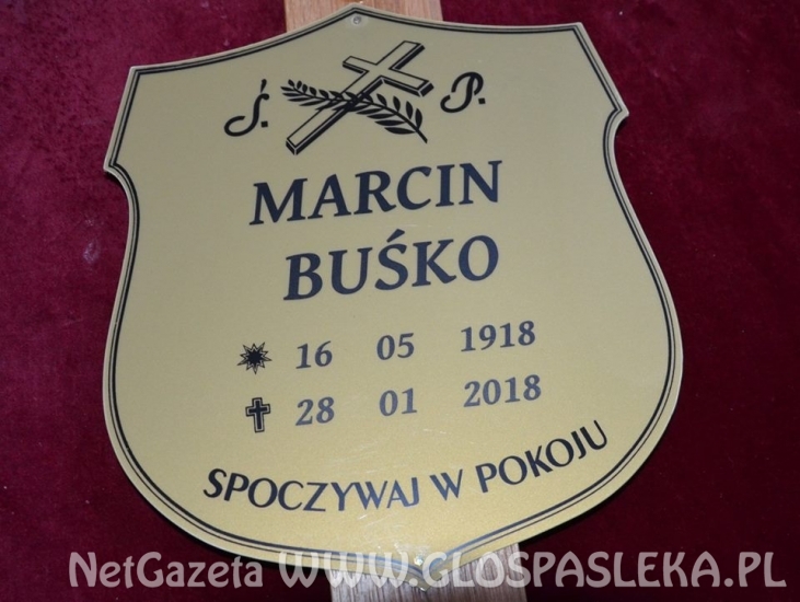 Pogrzeb kapitana Marcina Buśko