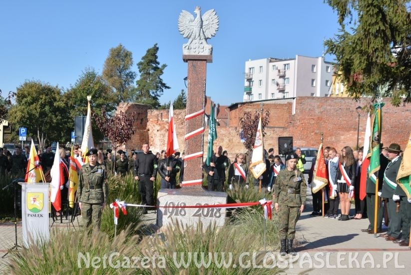 Pomnik z okazji 100-lecia odzyskania przez Polskę Niepodległości