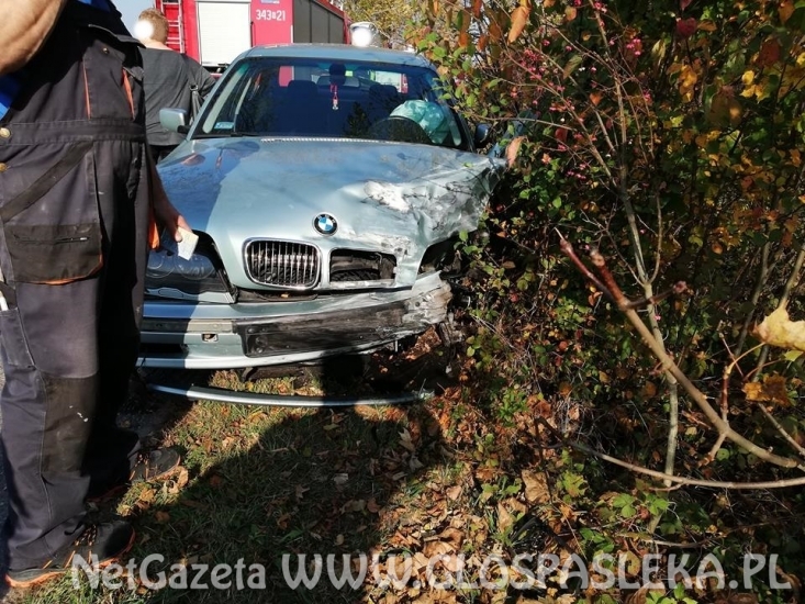 Wypadek Borzynowo - Marianka 18.10.2018r.