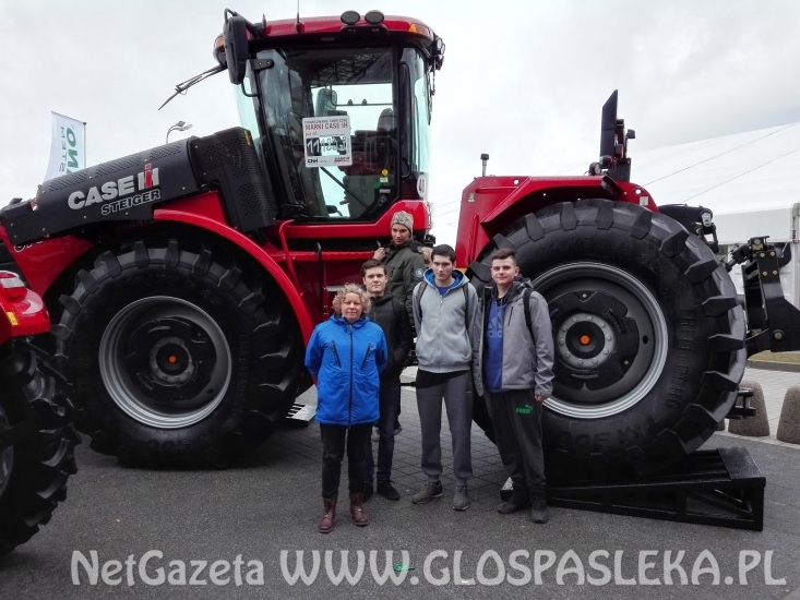 Uczniowie ZSEiT na AGROTECH 2019