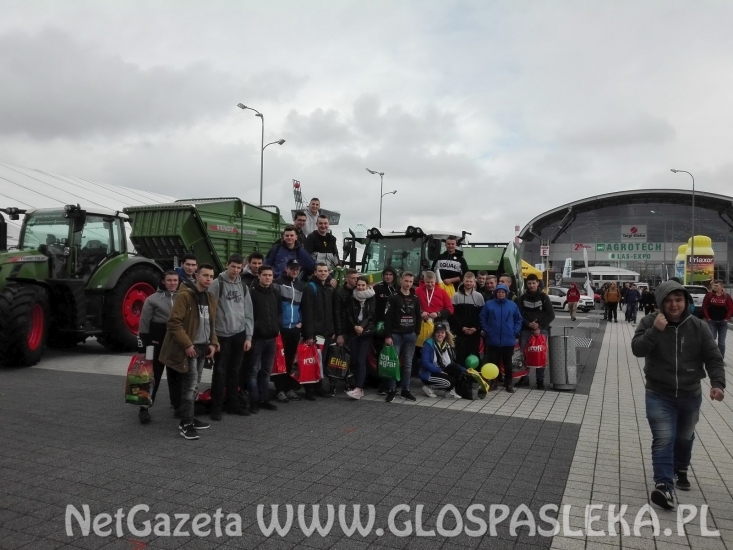 Uczniowie ZSEiT na AGROTECH 2019