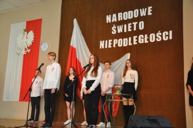 Święto Niepodległości w Zespole Szkół w Pasłęku