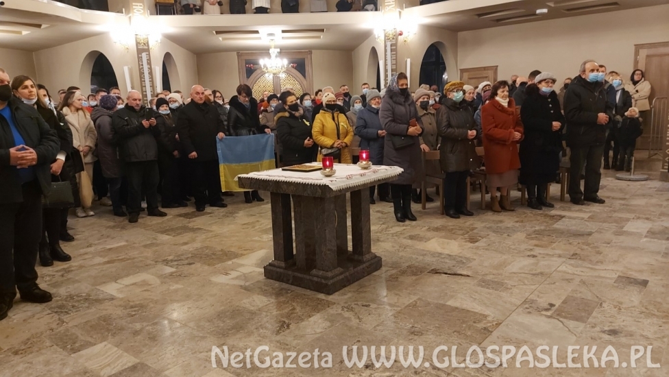 Modlili się o pokój na Ukrainie – foto
