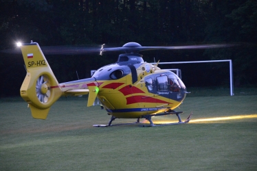 Ćwiczenia z udziałem helikoptera LPR