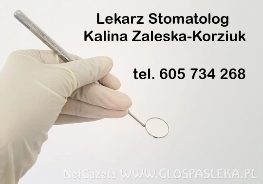 Lekarz Stomatolog Kalina Zaleska - Korziuk