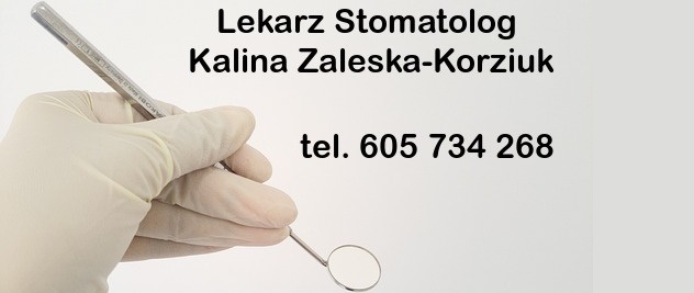 Lekrz Stomatolog Kalina Zaleska - Korziuk